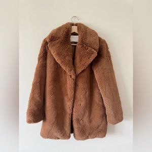 🤎SOLD🤎Zara Faux Fur Teddy Bear Coat